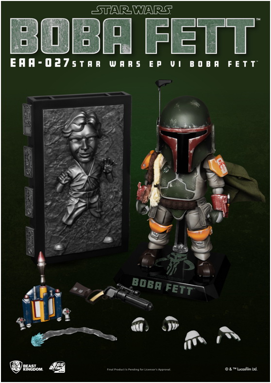 Egg Attack - Star Wars: Empire Strikes Back Boba Fett