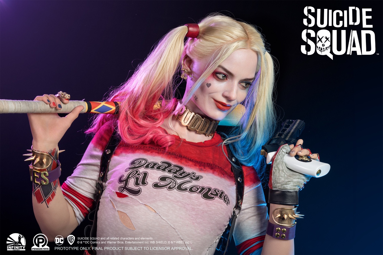 Harley Quinn Silicone Bust