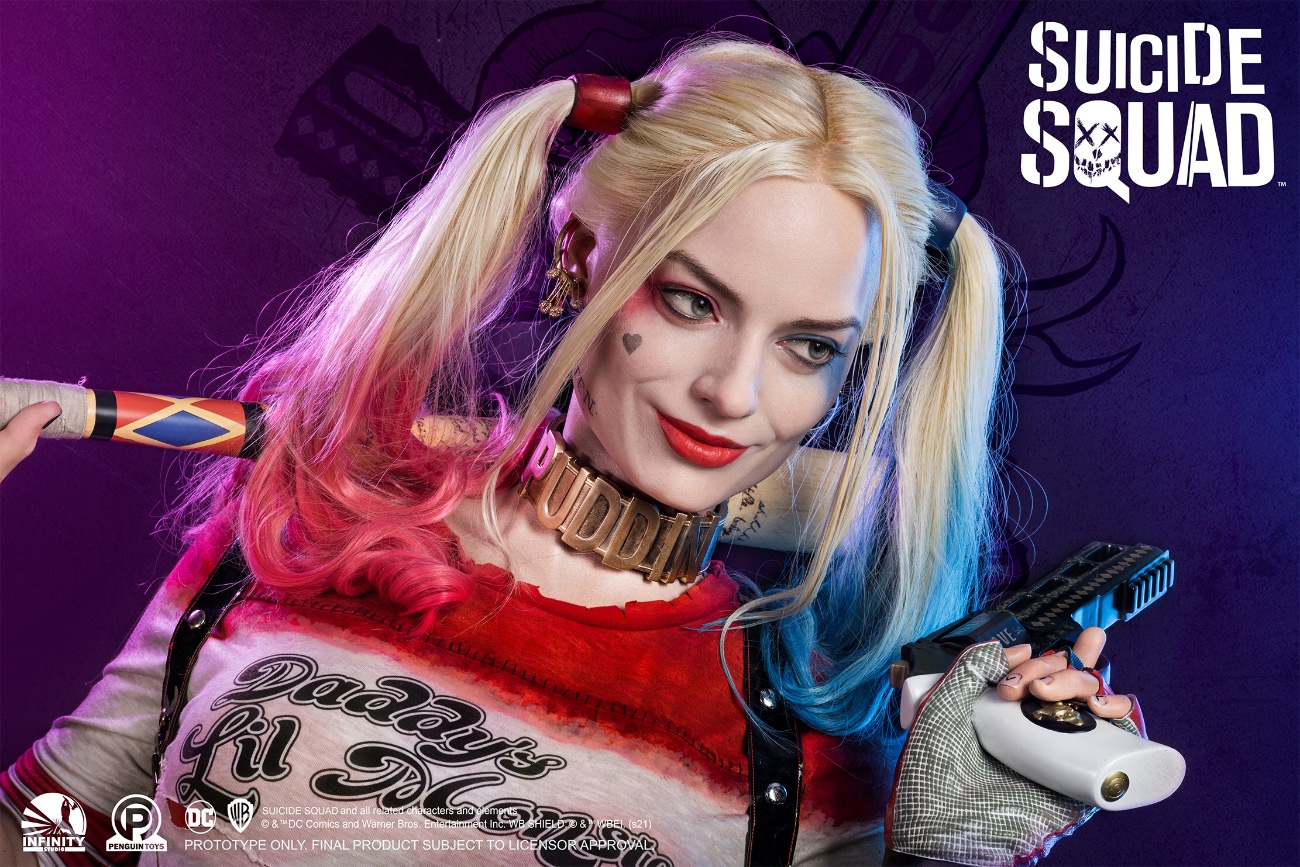 Harley Quinn Silicone Bust