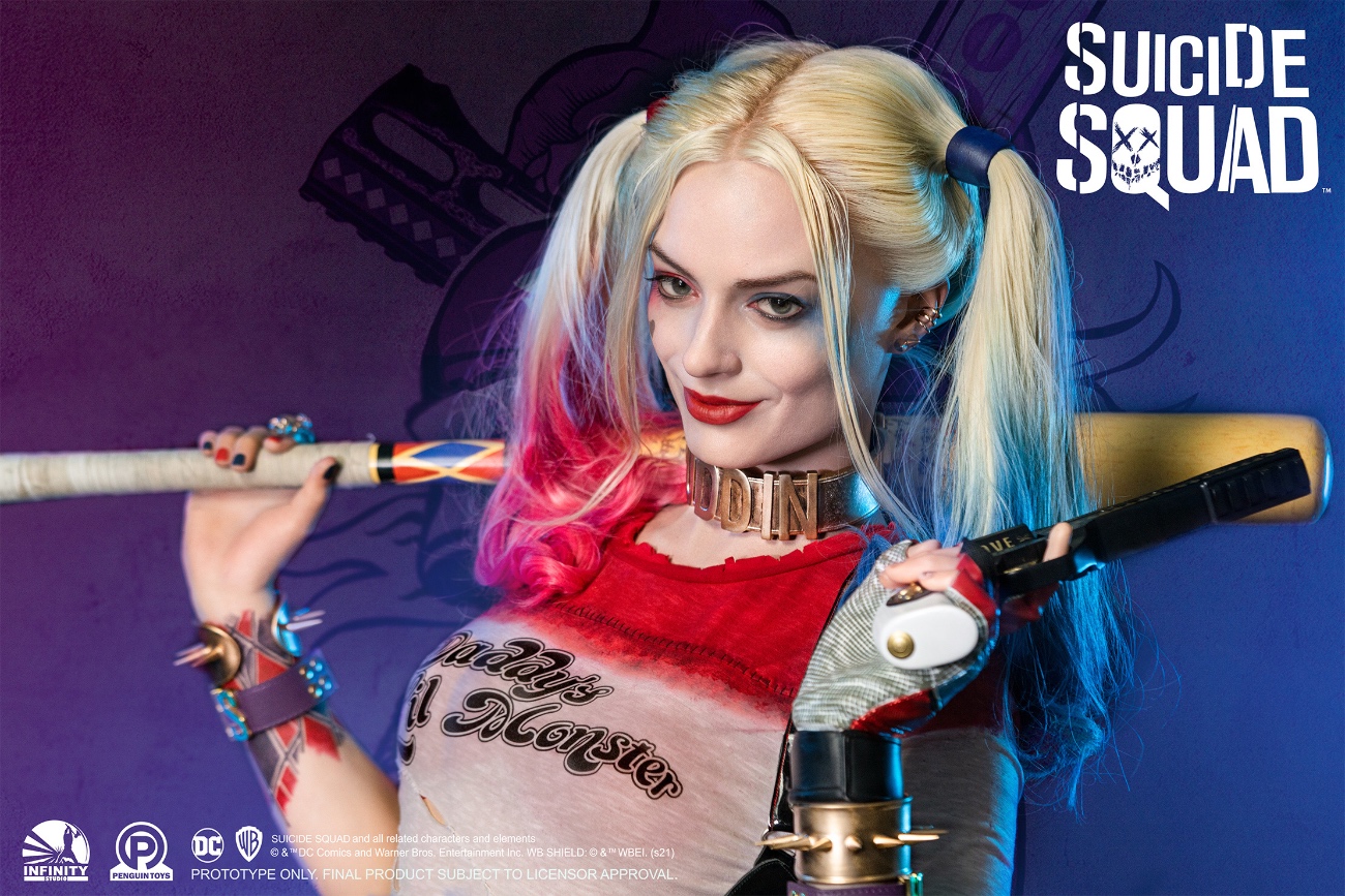 Harley Quinn Silicone Bust