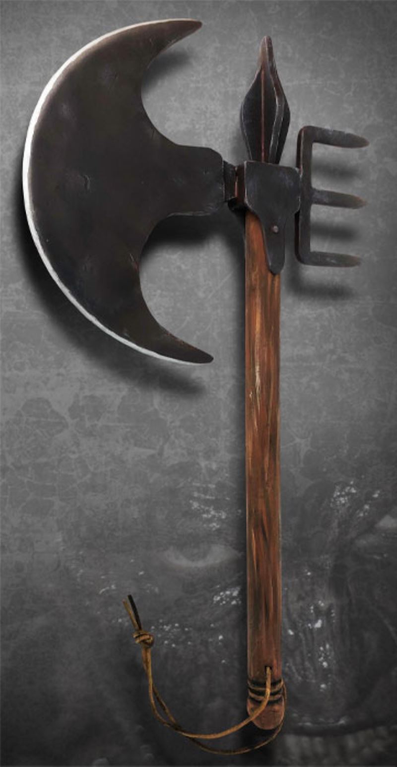 live-action prop Scary Cannibal - Bat Monster's Tomahawk