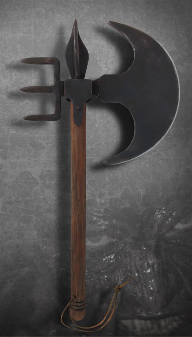 live-action prop Scary Cannibal - Bat Monster's Tomahawk