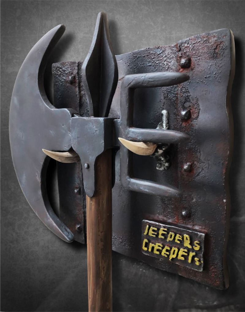 live-action prop Scary Cannibal - Bat Monster's Tomahawk