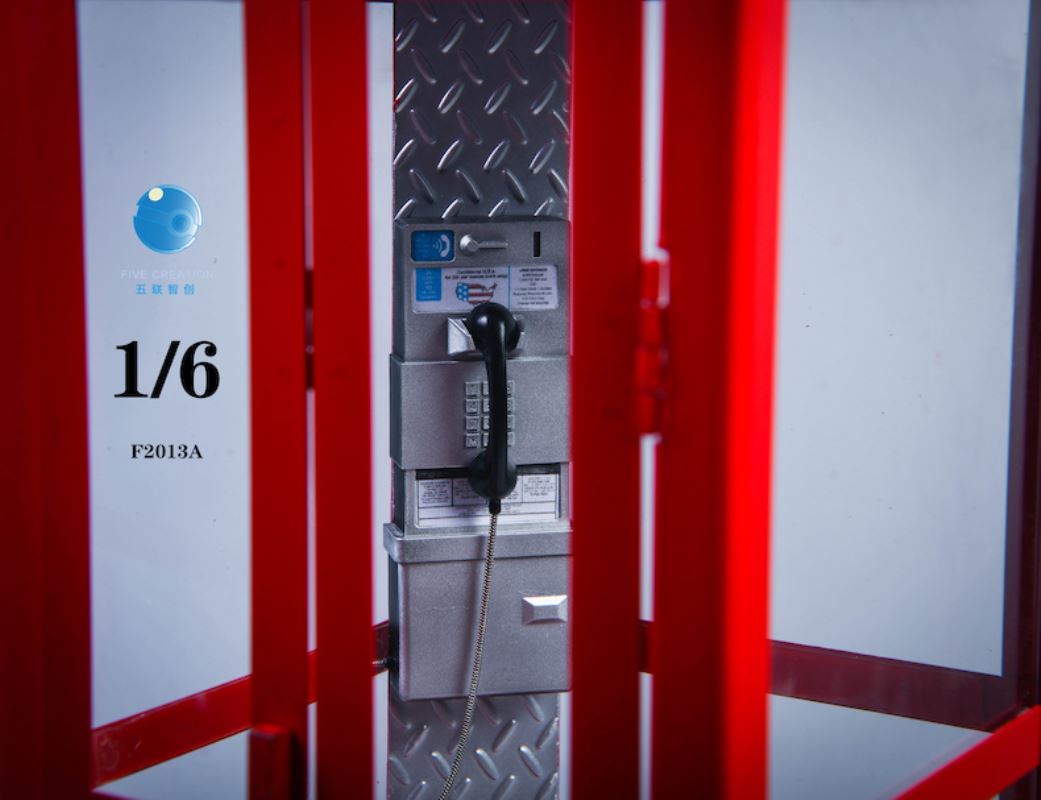 A telephone booth 1/6