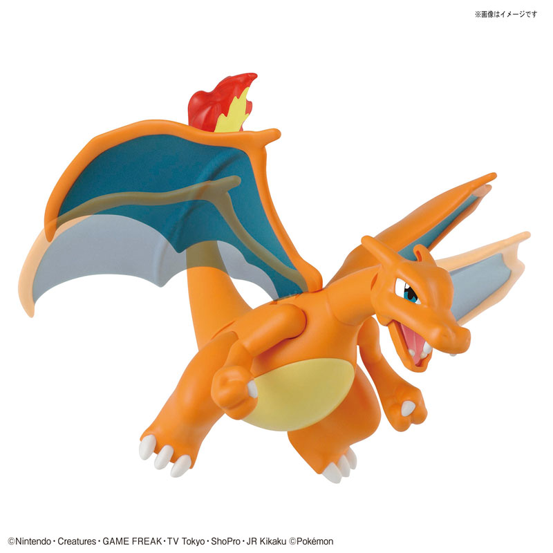 Pokemon Plamo Collection 43 Select Series Charizard (Battle Ver.) & Dragonite VS Set