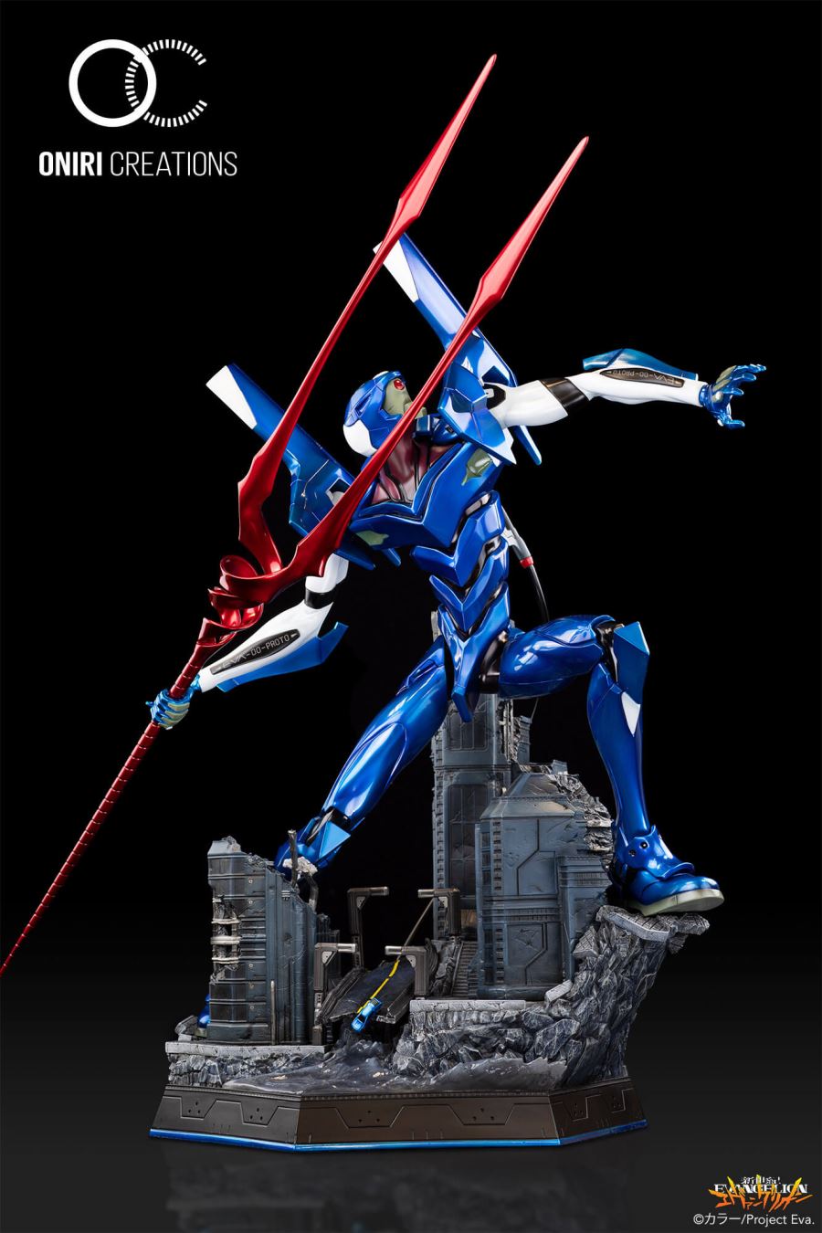 Evangelion - Eva-00 - Through Outer Space DIORAMA STATUE