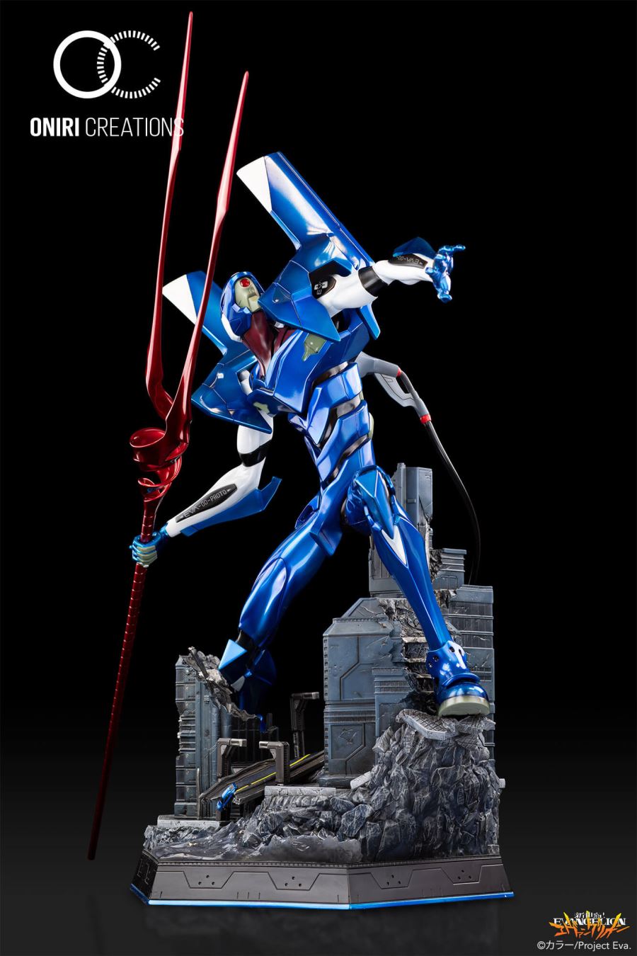 Evangelion - Eva-00 - Through Outer Space DIORAMA STATUE