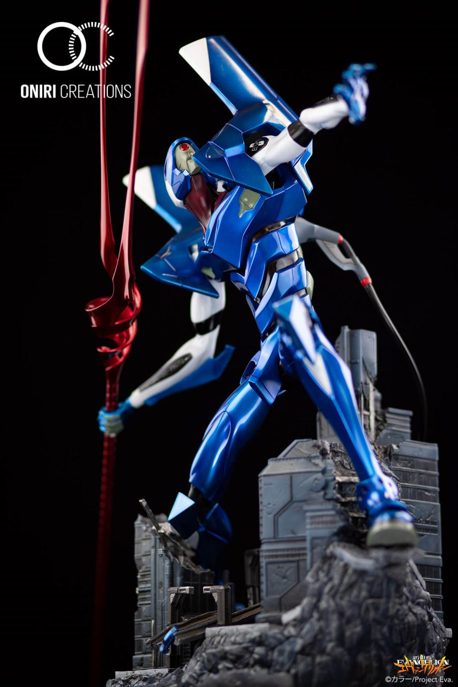 Evangelion - Eva-00 - Through Outer Space DIORAMA STATUE