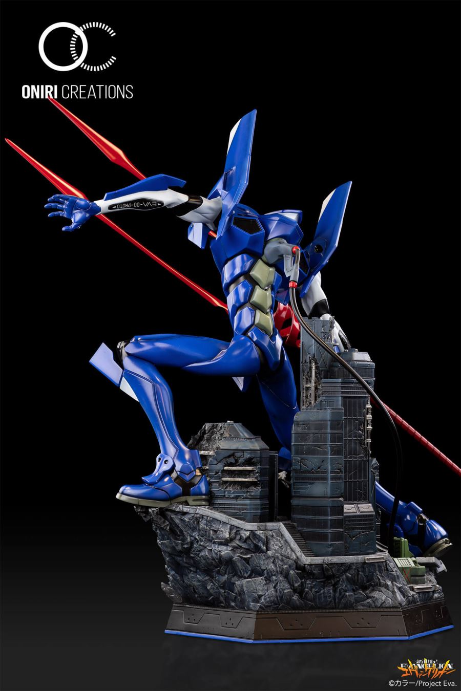 Evangelion - Eva-00 - Through Outer Space DIORAMA STATUE
