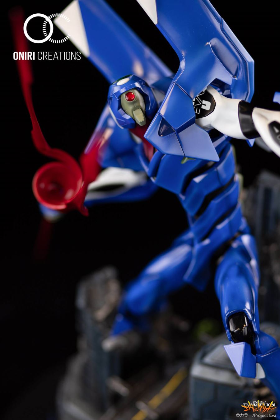 Evangelion - Eva-00 - Through Outer Space DIORAMA STATUE