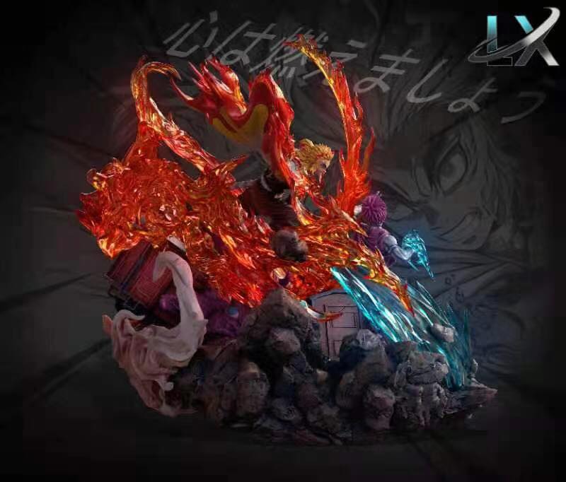 Rengoku vs Akaza – Demon Slayer