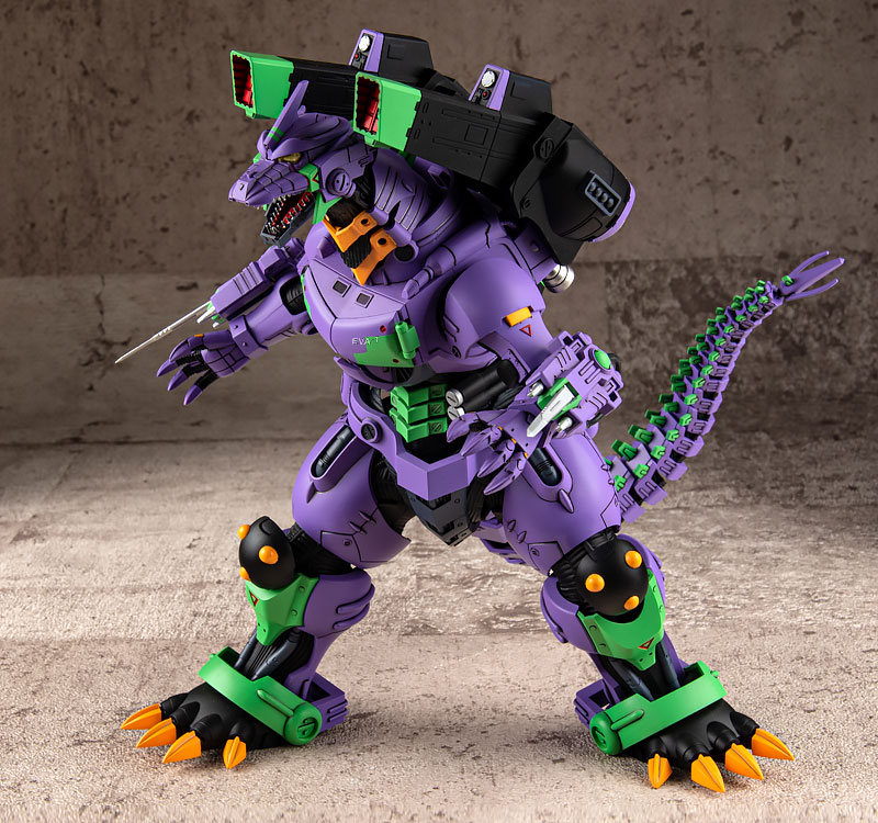 EVA GLOBAL Godzilla vs. Evangelion Type-3 Kiryu EVA Unit-01 Color Ver