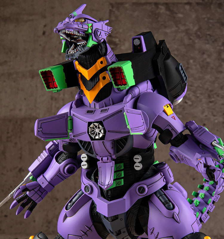 EVA GLOBAL Godzilla vs. Evangelion Type-3 Kiryu EVA Unit-01 Color Ver