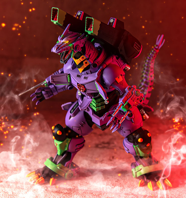 EVA GLOBAL Godzilla vs. Evangelion Type-3 Kiryu EVA Unit-01 Color Ver