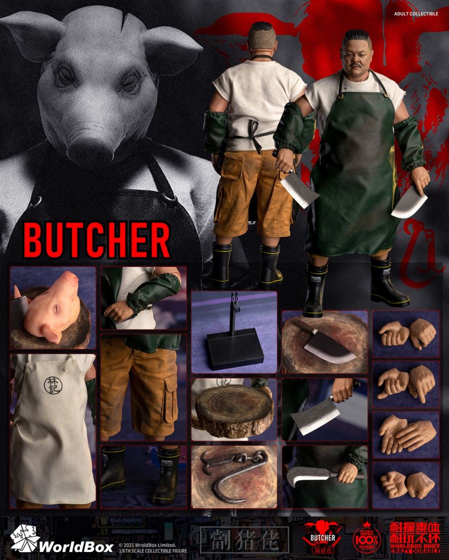 Citizens of the City Series - Pig Chops BUTCHER 1/6