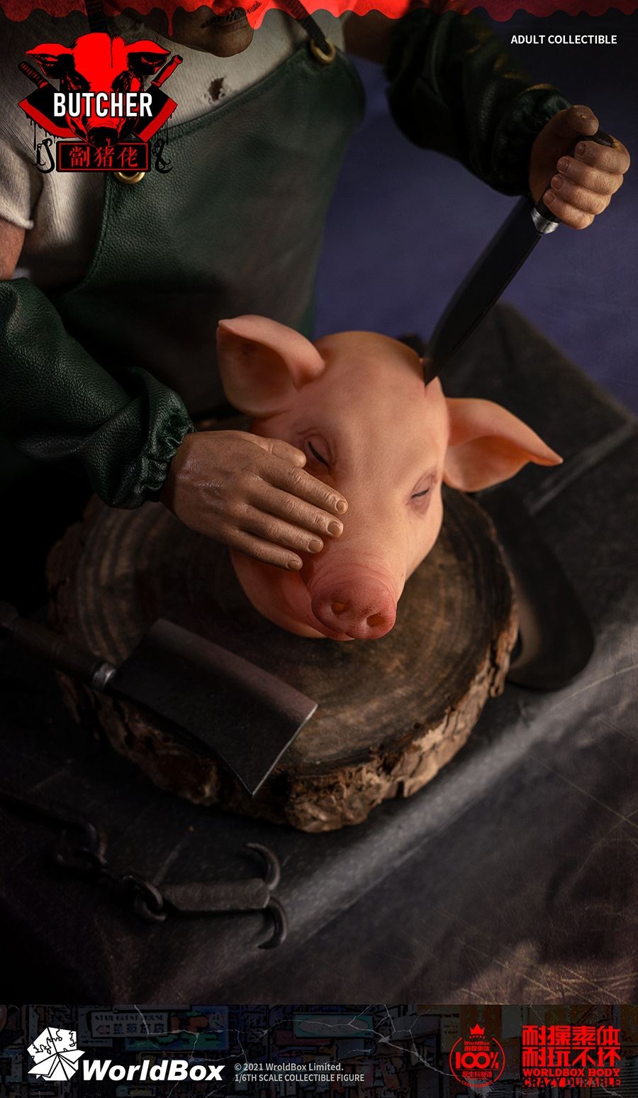 Citizens of the City Series - Pig Chops BUTCHER 1/6