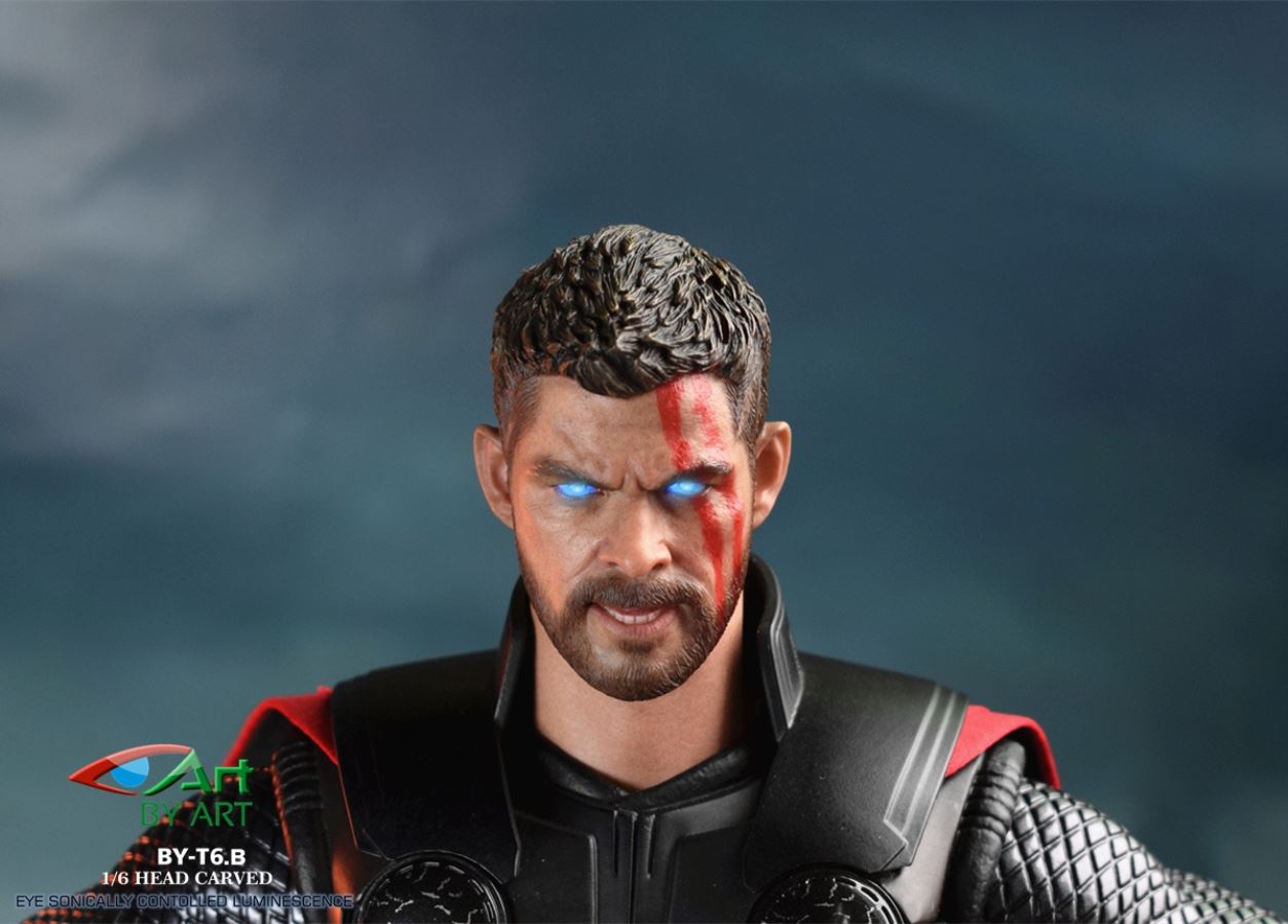 BY-T6 Head sculpture 1/6