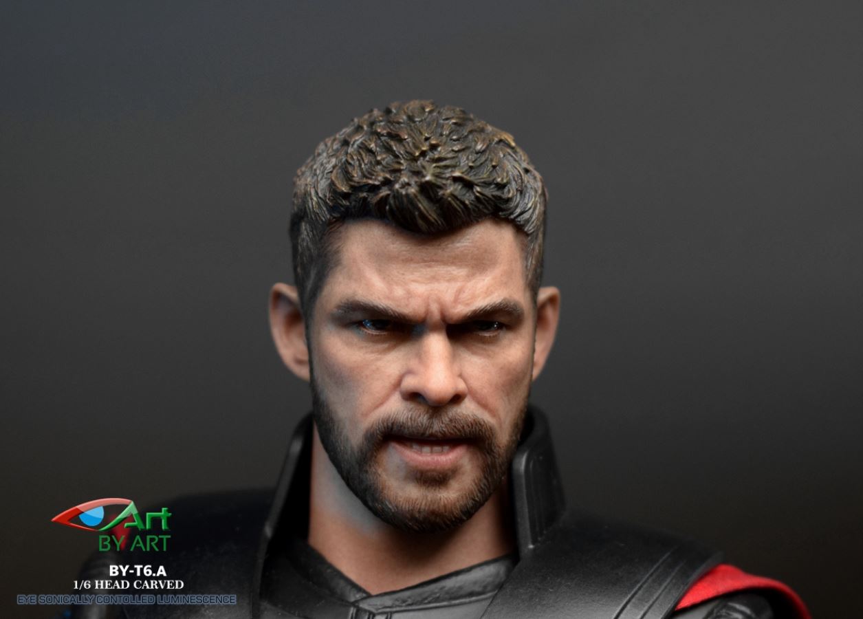BY-T6 Head sculpture 1/6