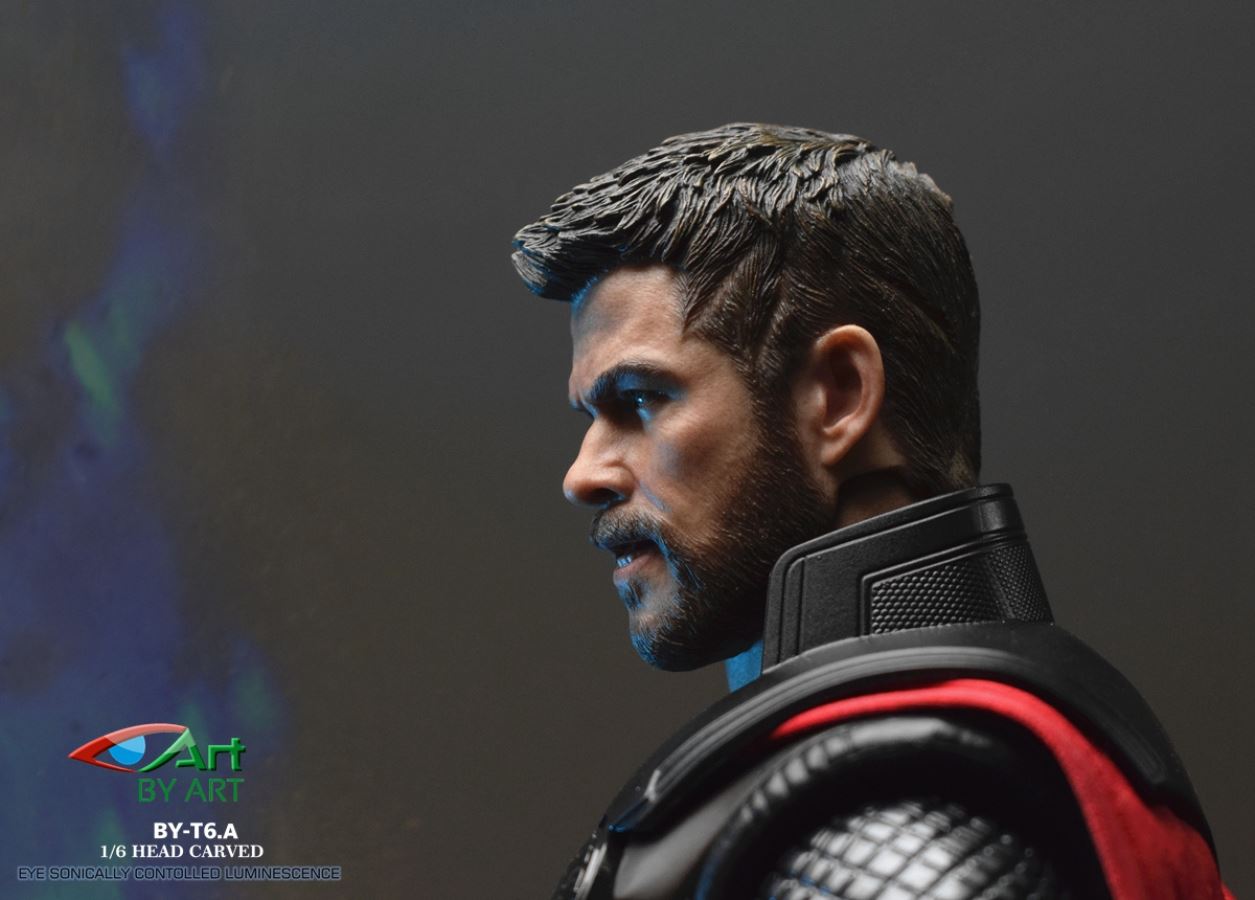 BY-T6 Head sculpture 1/6