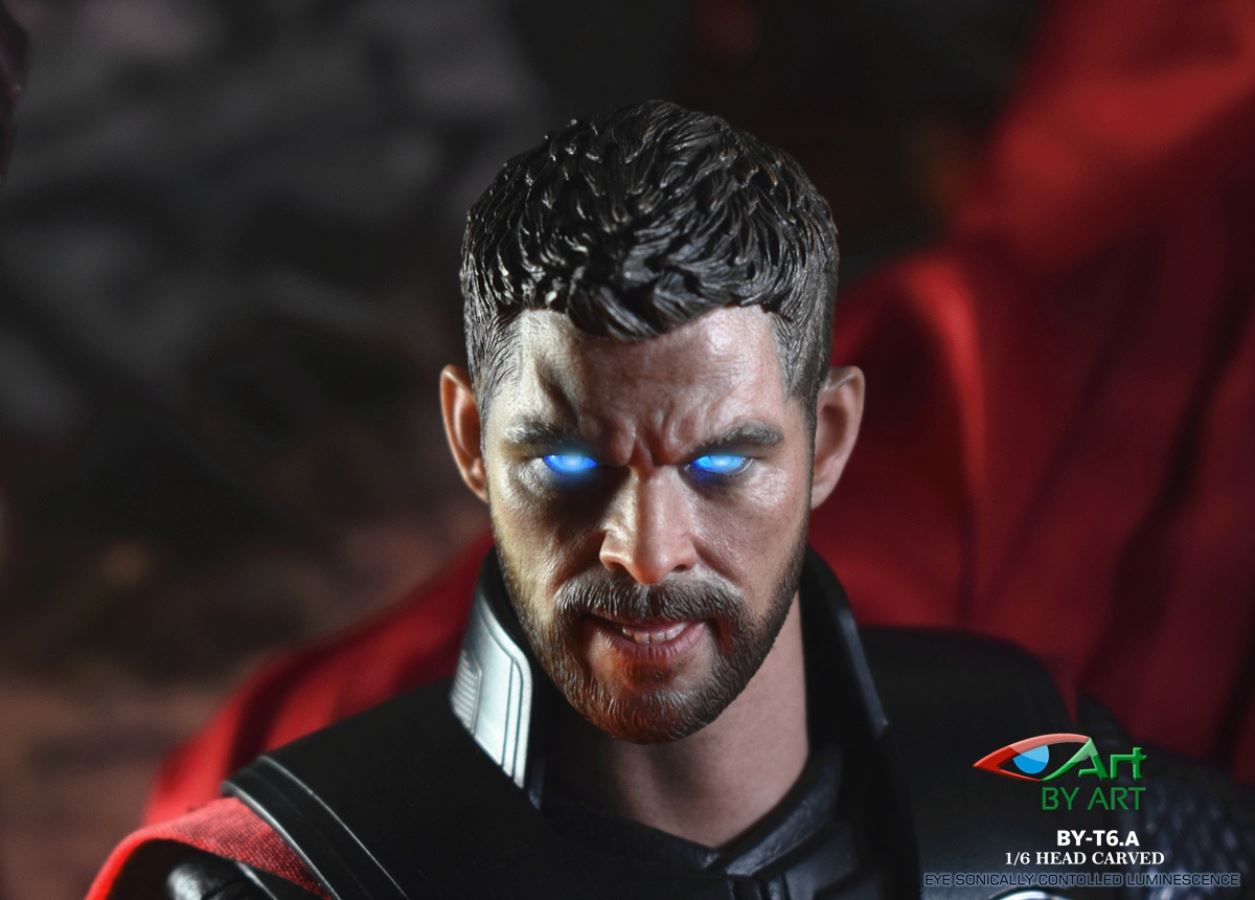 BY-T6 Head sculpture 1/6