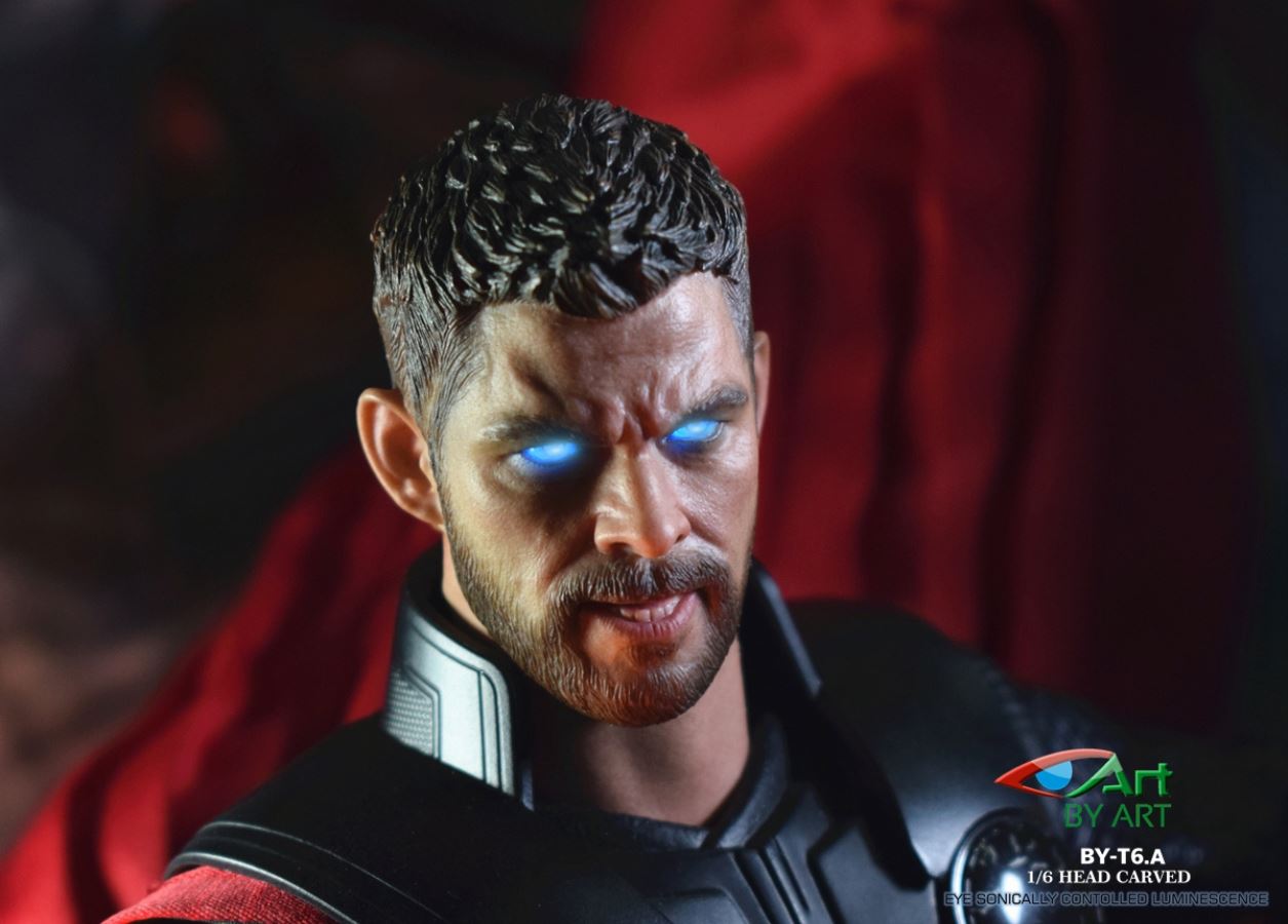 BY-T6 Head sculpture 1/6