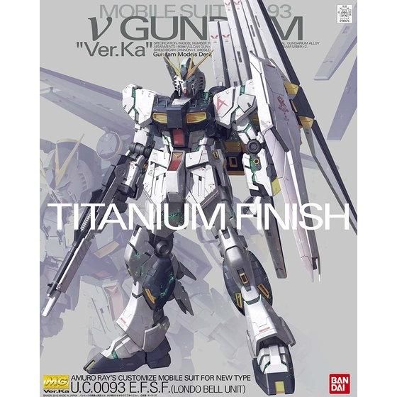 MG 1/100 RX-93 ν Gundam Ver.Ka Titanium Finish