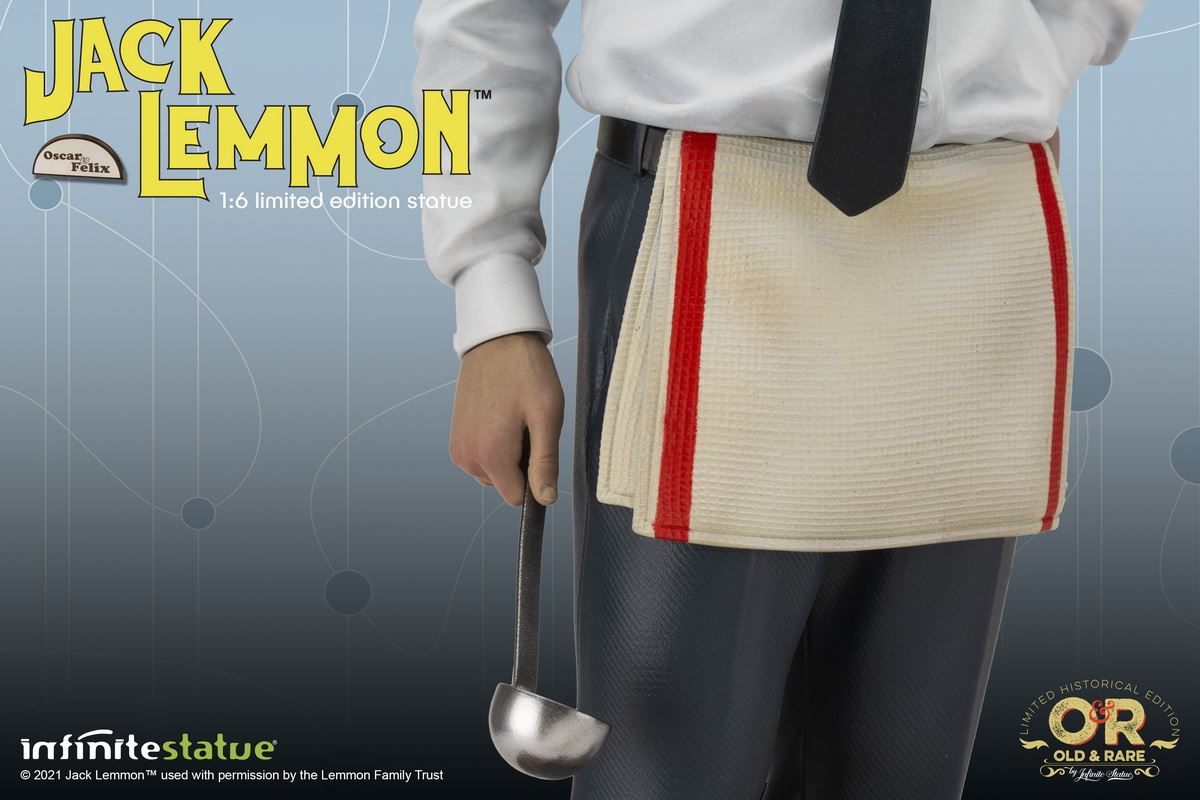 American actors-Walter Matthew & Jack Lemmon statue 1/6