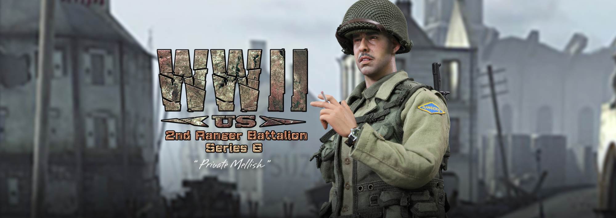 US Ranger F style in World War II-Pvt. Meli 1/6