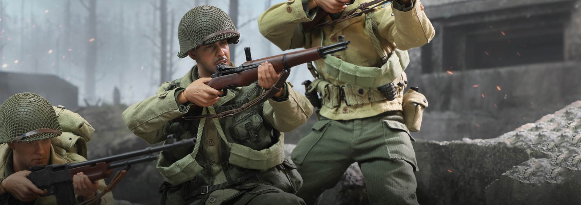 US Ranger F style in World War II-Pvt. Meli 1/6