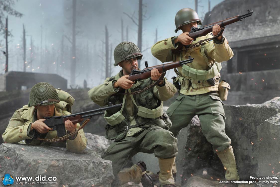 US Ranger F style in World War II-Pvt. Meli 1/6