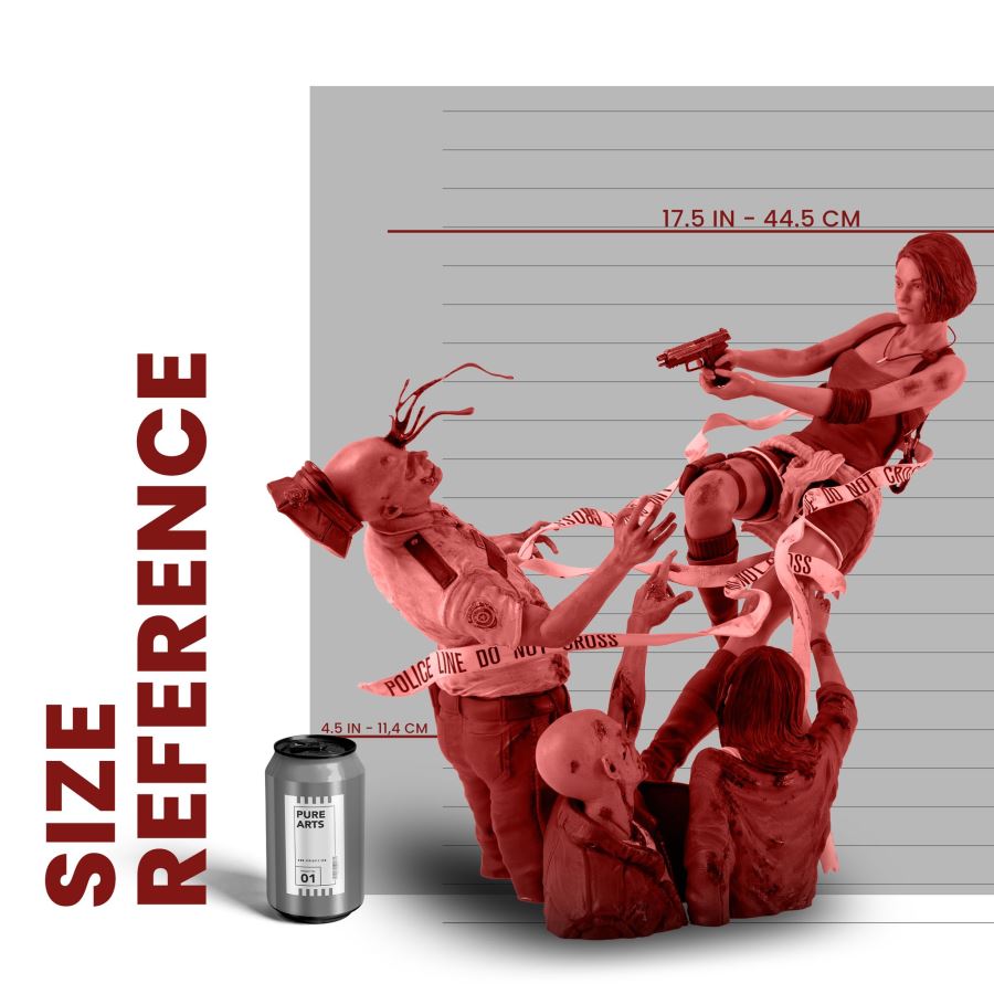 RESIDENT EVIL 3 JILL VALENTINE 1/4 SCALE STATUE CLASSIC EDITION