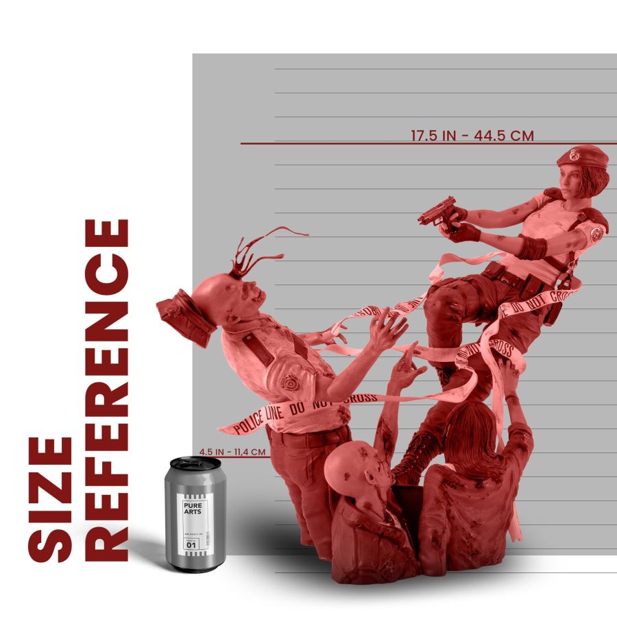 RESIDENT EVIL 3 JILL VALENTINE 1/4 SCALE STATUE STARS EDITION