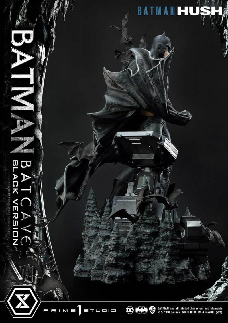 Batman: Hush (Comics) Batman Batcave Black Version
