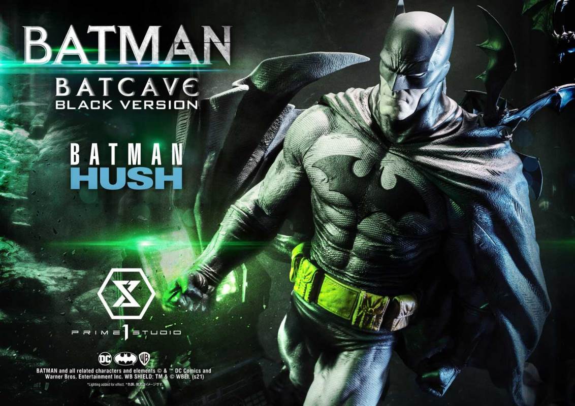 Batman: Hush (Comics) Batman Batcave Black Version