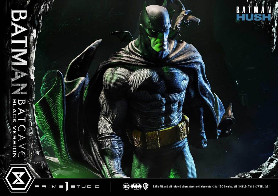 Batman: Hush (Comics) Batman Batcave Black Version