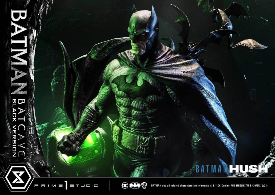 Batman: Hush (Comics) Batman Batcave Black Version