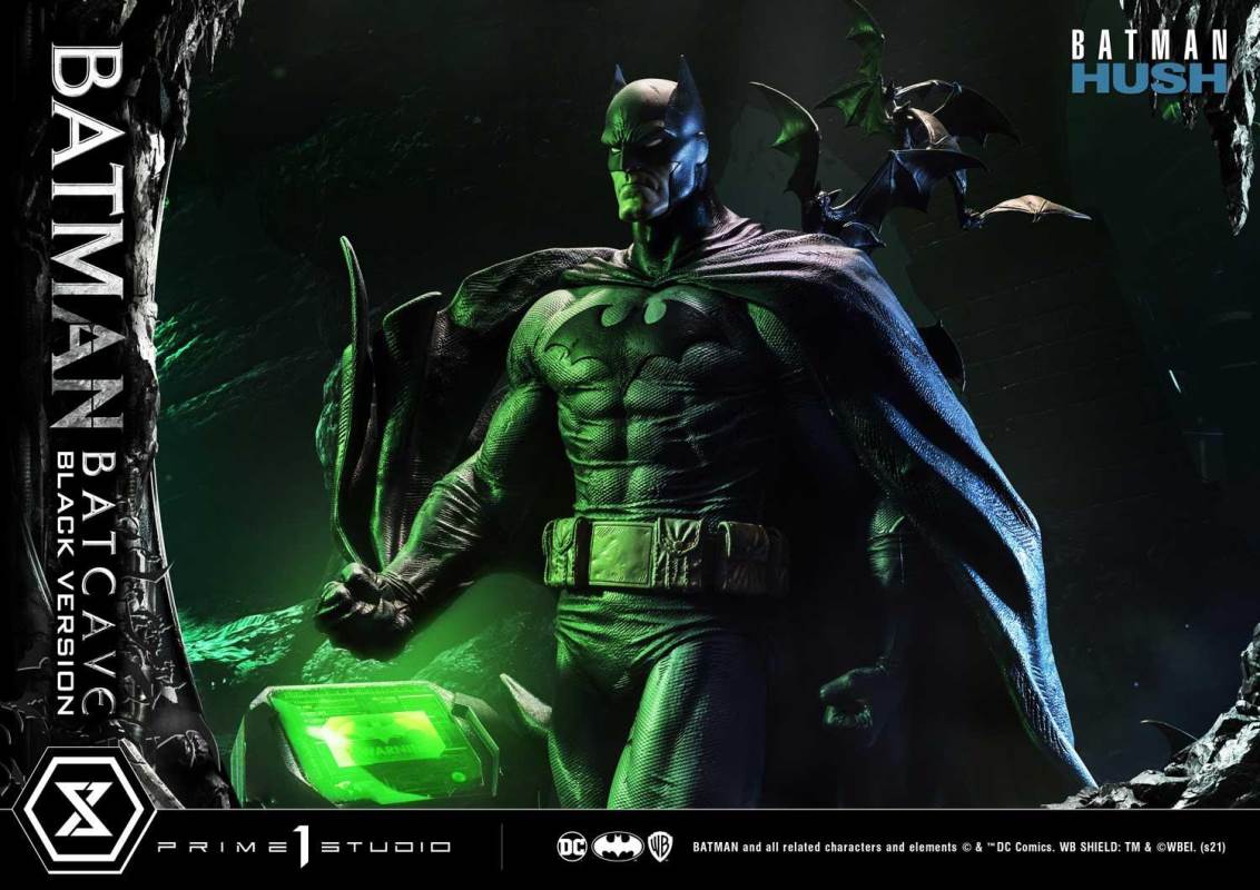 Batman: Hush (Comics) Batman Batcave Black Version
