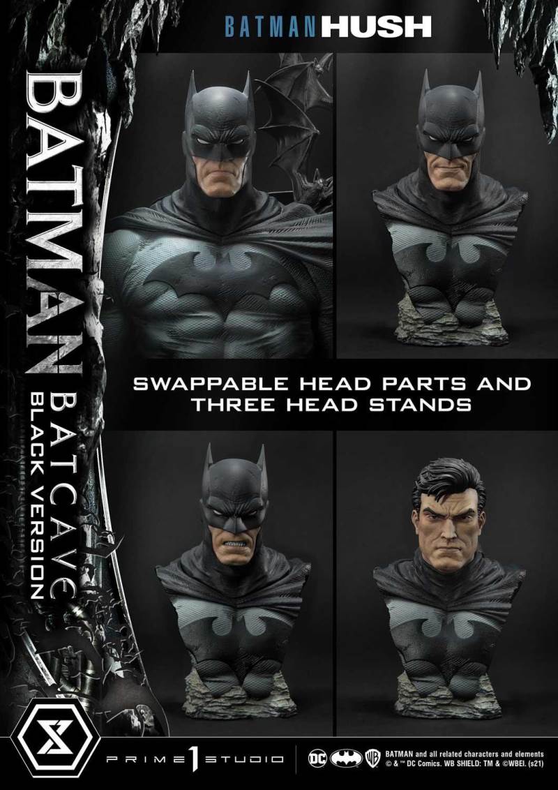 Batman: Hush (Comics) Batman Batcave Black Version