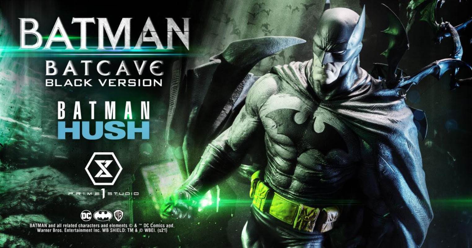 Batman: Hush (Comics) Batman Batcave Black Version