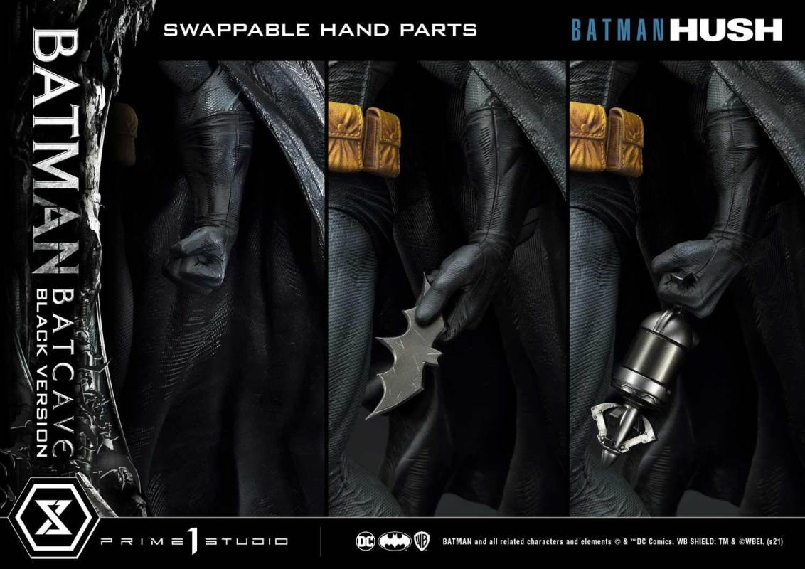 Batman: Hush (Comics) Batman Batcave Black Version