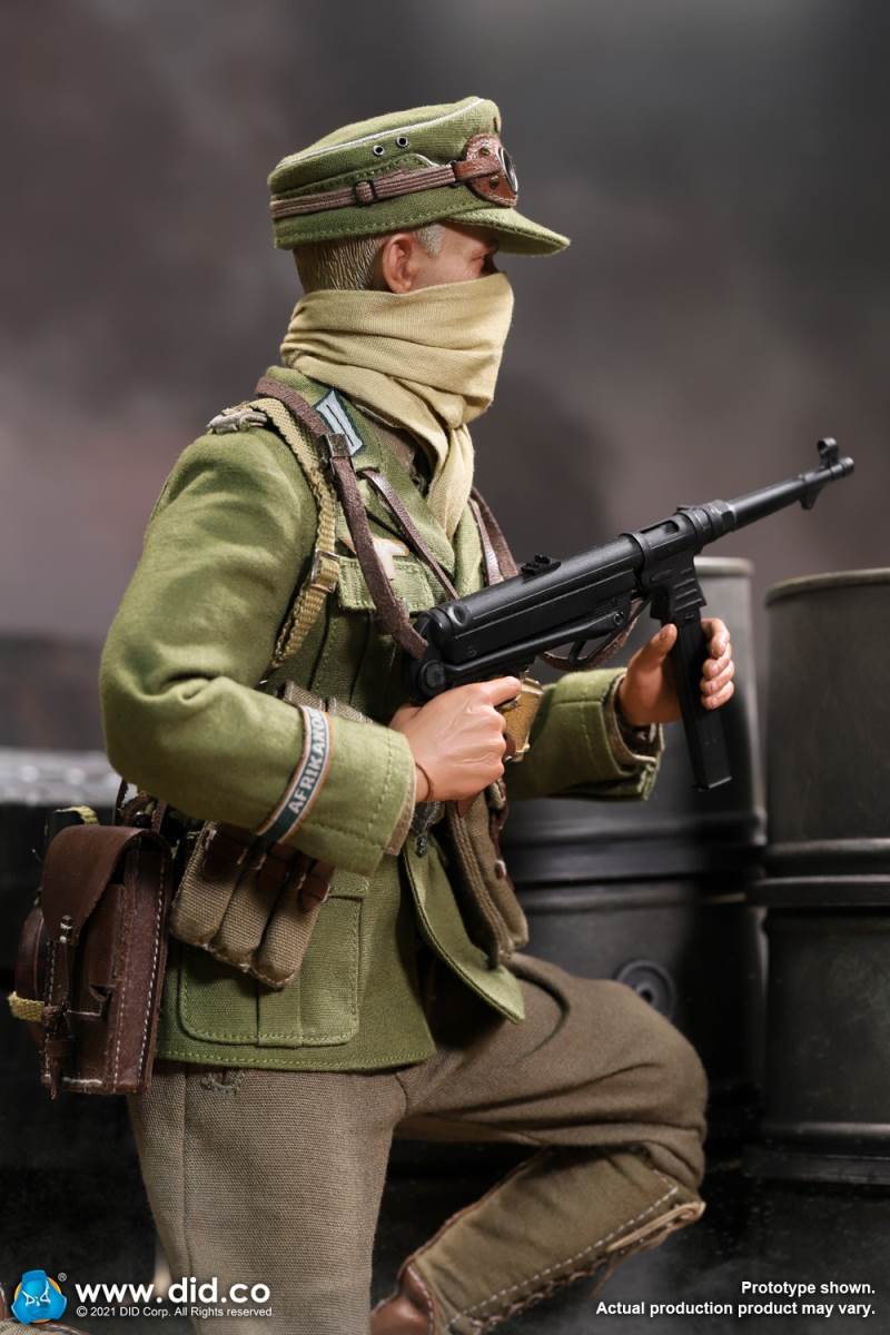 Captain of the WWII African Army Defense Forces 1/6