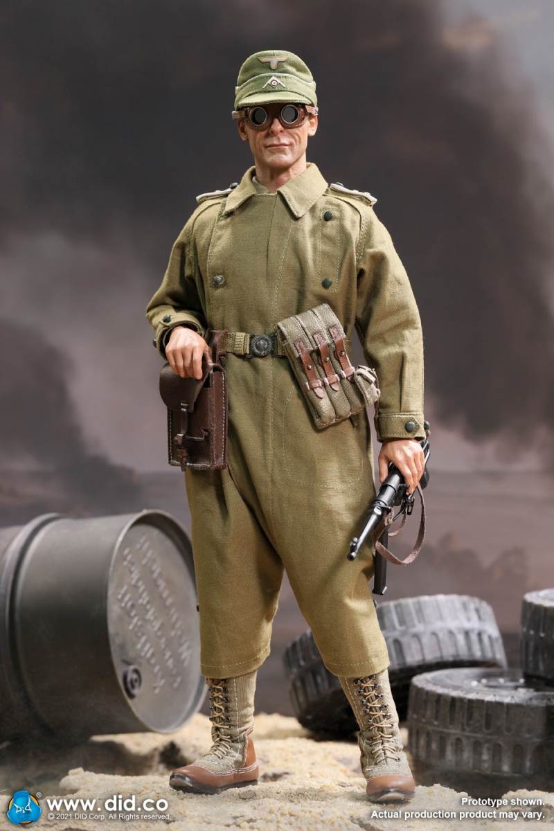 Captain of the WWII African Army Defense Forces 1/6