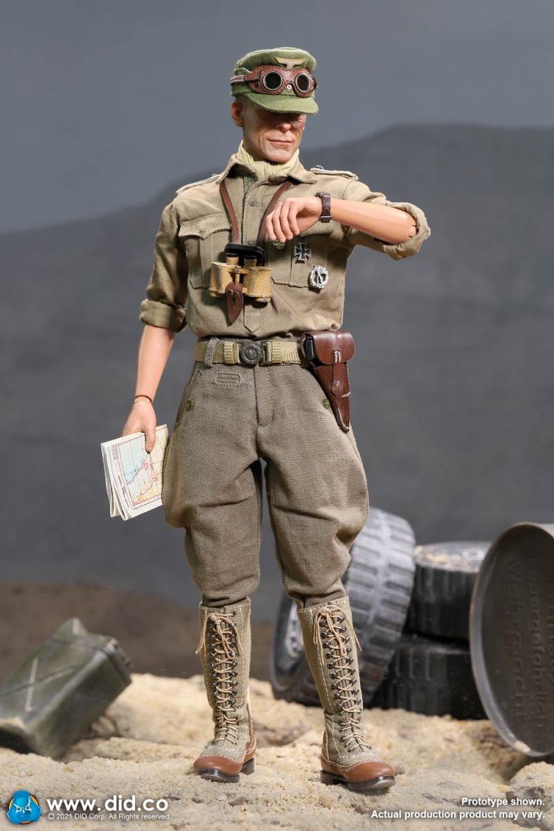 Captain of the WWII African Army Defense Forces 1/6