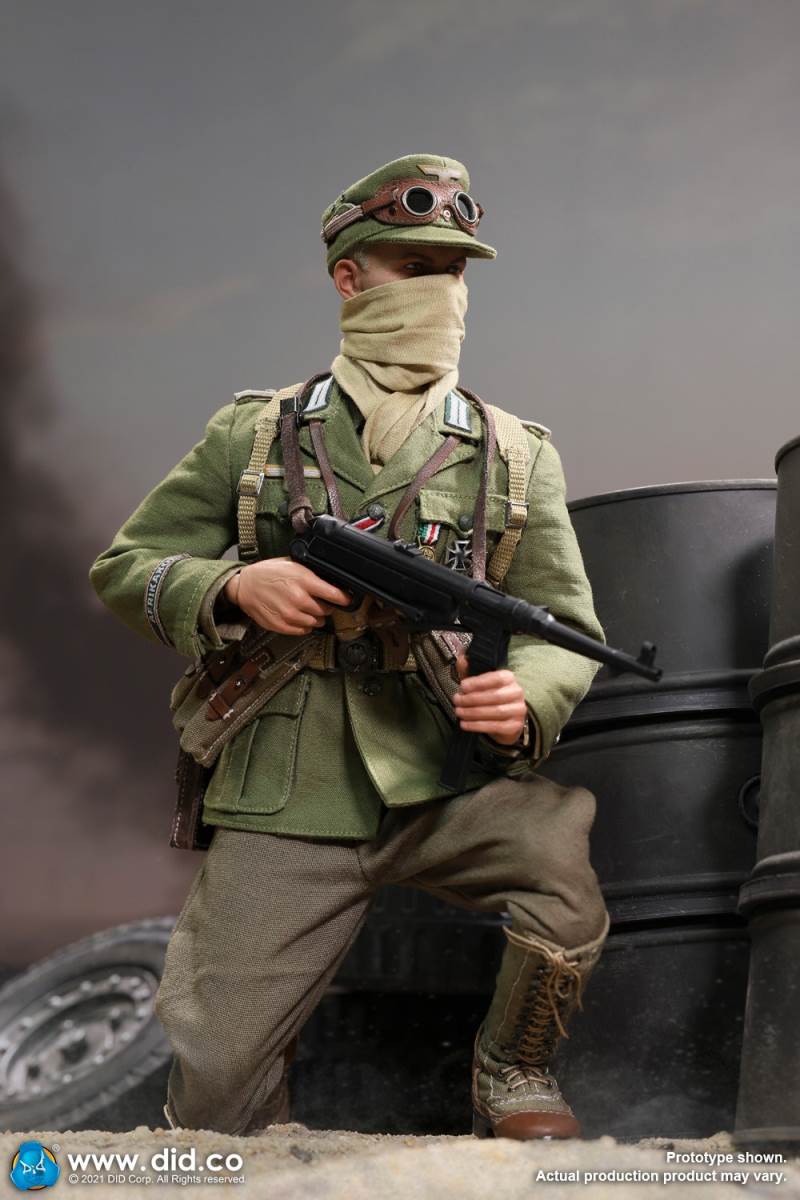 Captain of the WWII African Army Defense Forces 1/6