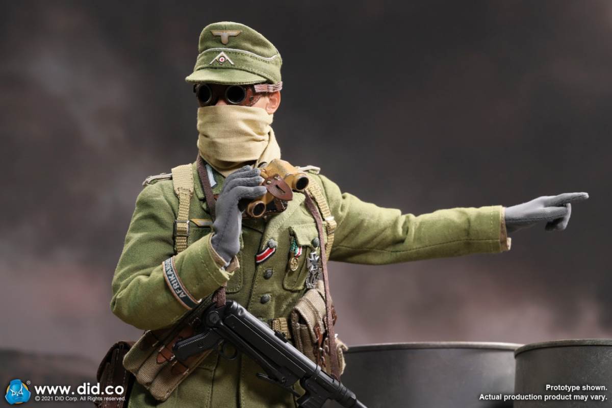 Captain of the WWII African Army Defense Forces 1/6