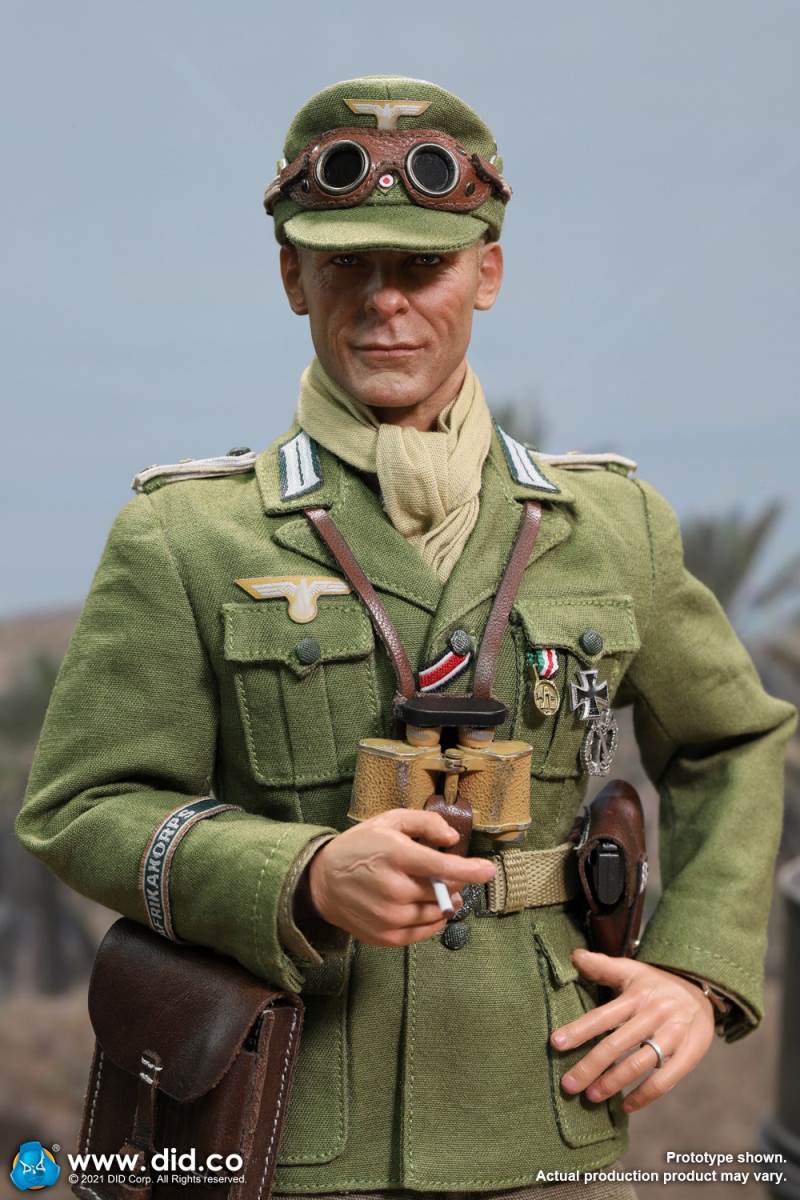 Captain of the WWII African Army Defense Forces 1/6