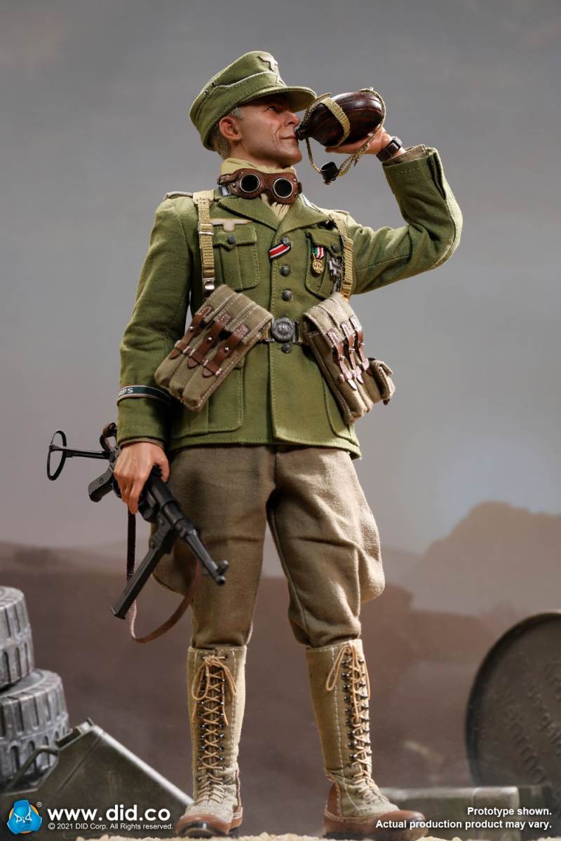 Captain of the WWII African Army Defense Forces 1/6
