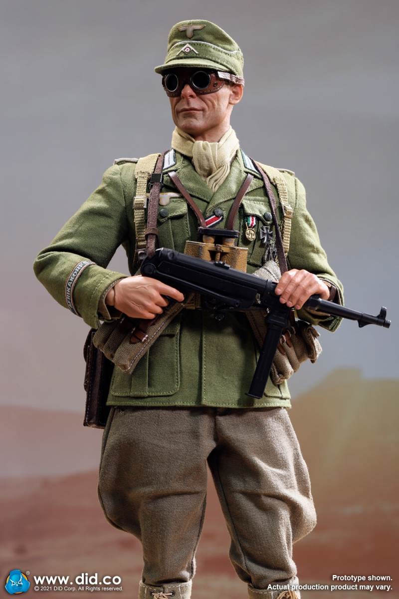 Captain of the WWII African Army Defense Forces 1/6