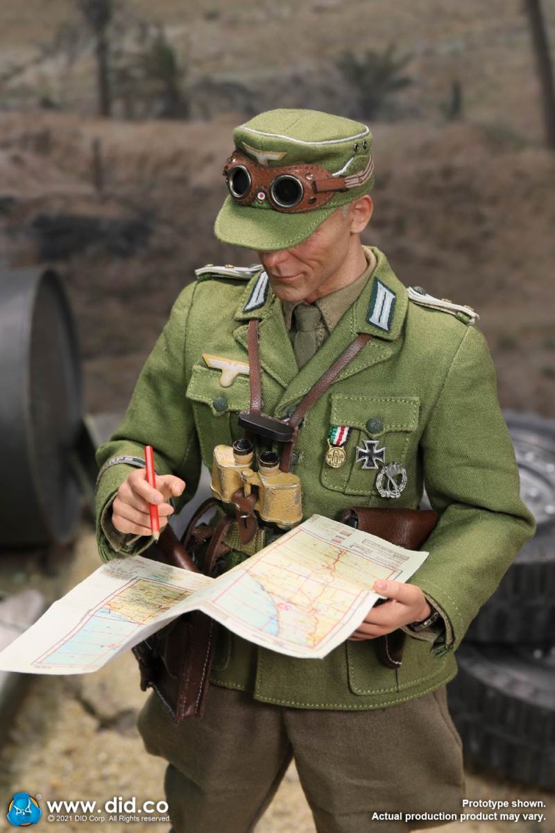 Captain of the WWII African Army Defense Forces 1/6