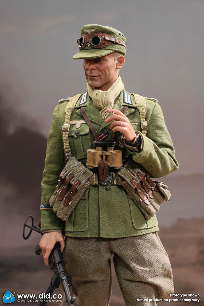 Captain of the WWII African Army Defense Forces 1/6